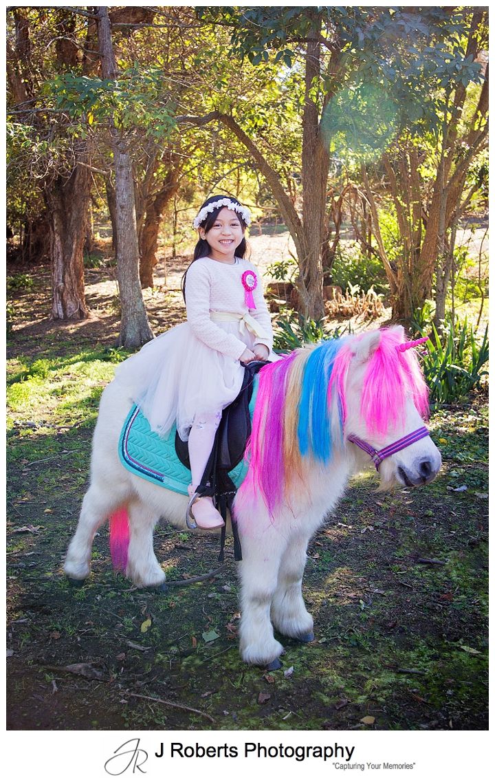 Julieanne's 7th Birthday Unicorn My Pony Party at Galston Gorge